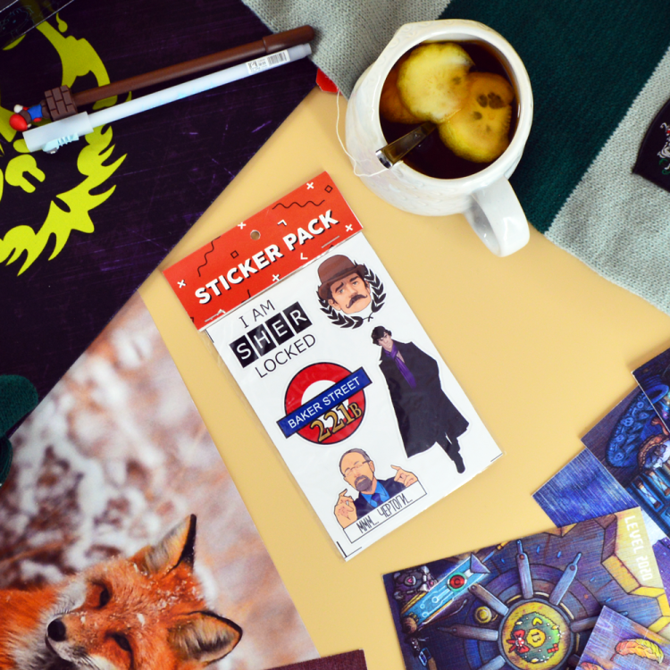 Стикерпак NKS MINI PACK 18 sherlock