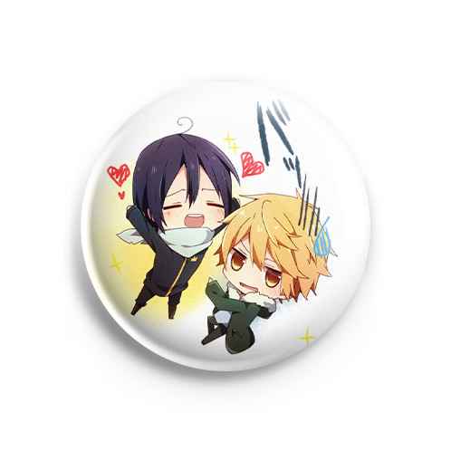 Значок Noragami: Ято и Юкинэ