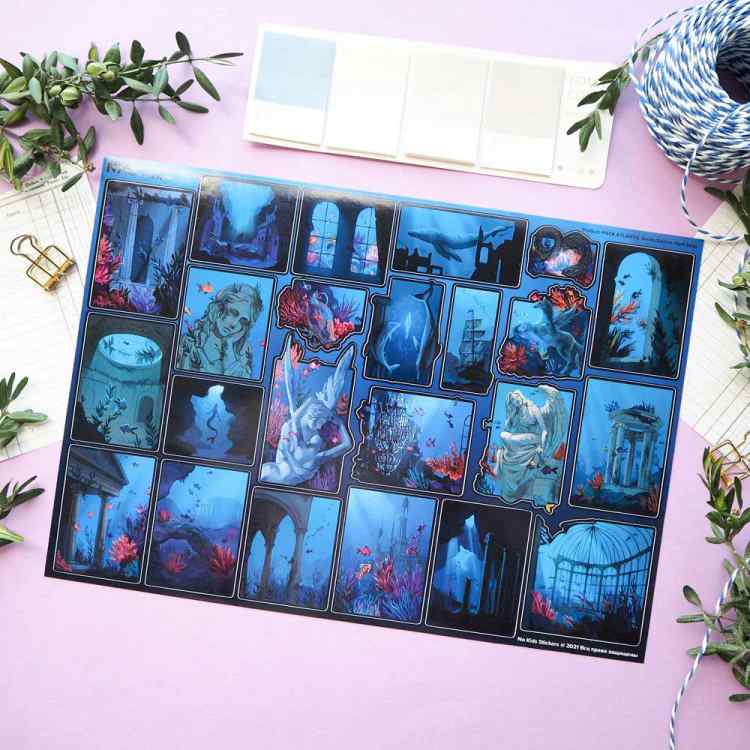 Стикерпак NKS PACK ATLANTIS