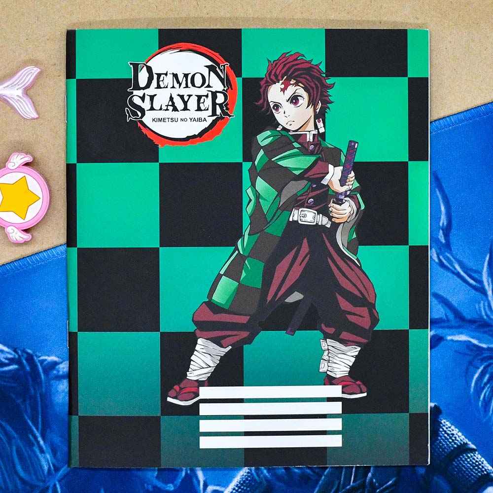 Тетрадь на скобе Demon Slayer: Танджиро (48 л.) 