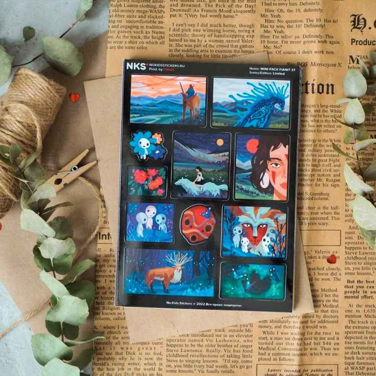 Стикерпак NKS MINI PACK PRINCESS MONONOKE