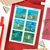Стикерпак NKS MINI PACK MOOMINS