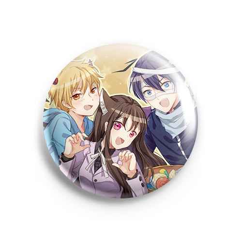 Значок Noragami: Юкинэ, Хиери и Ято