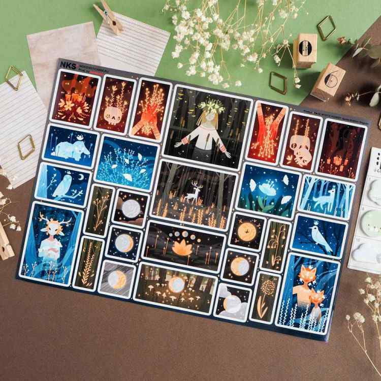 Стикерпак NKS PACK MYSTIC FOREST