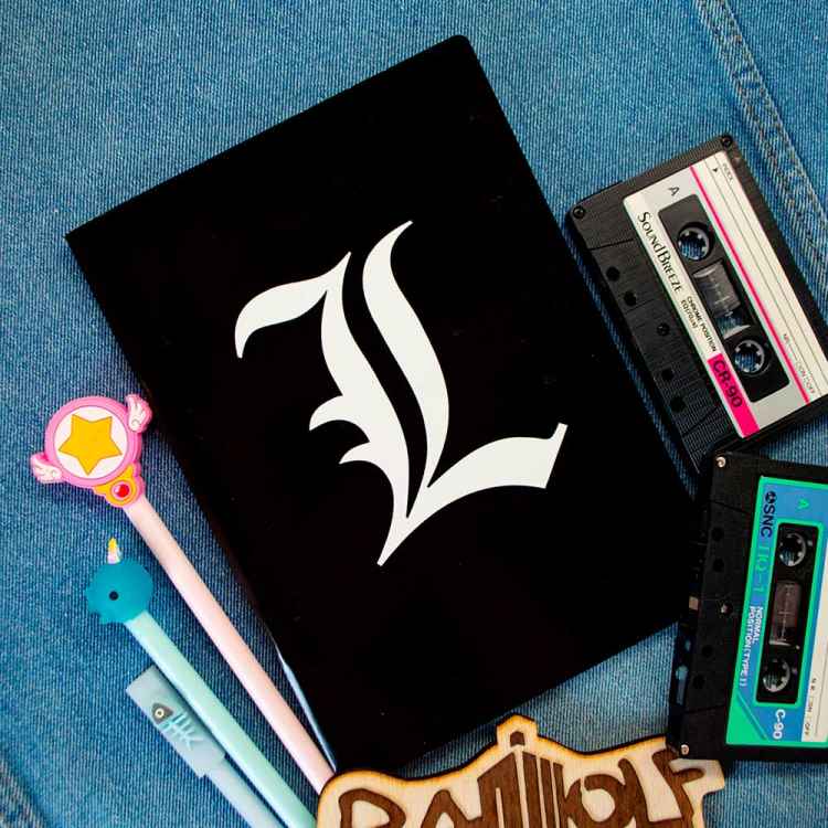 Тетрадь на скобе Death Note: L  (48 л.)