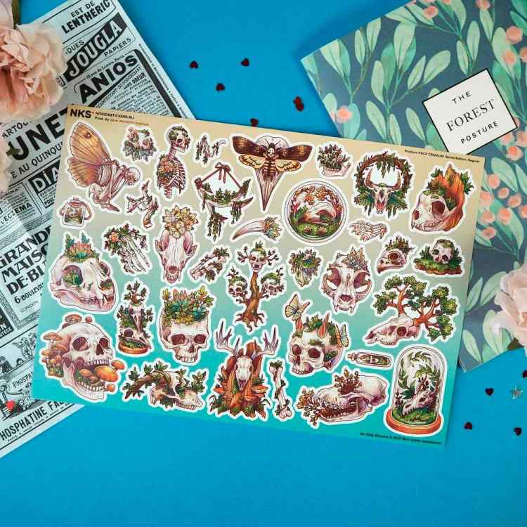 Стикерпак NKS PACK CRANIUM
