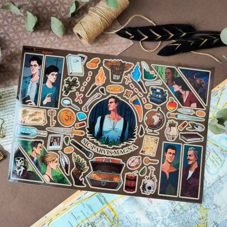 Стикерпак NKS PACK UNCHARTED