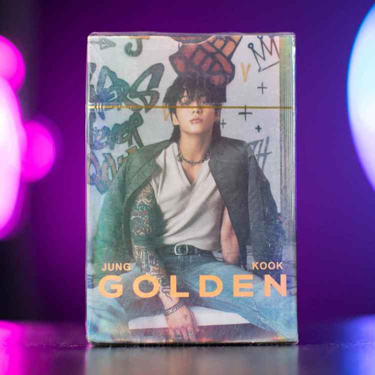 Набор карточек JungKook GOLDEN