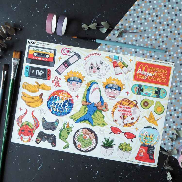 Стикерпак NKS PACK ART MOOD