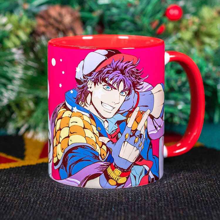 Кружка JoJo's Bizarre Adventure: Джозеф и Цезарь