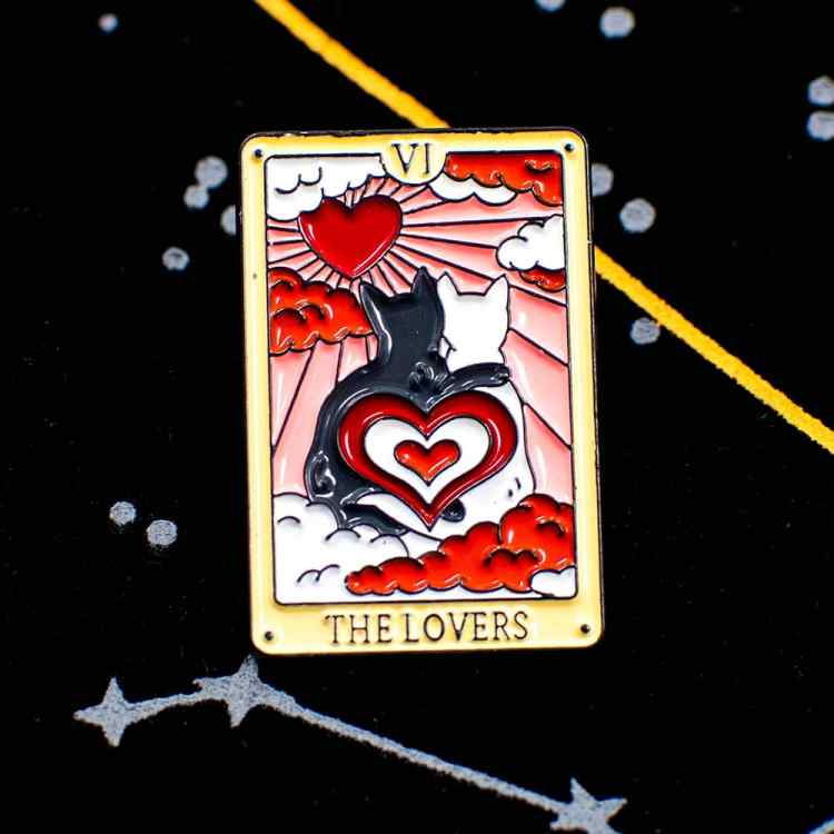 Пин Tarot: The Lovers Back Пин Tarot: The Lovers Back