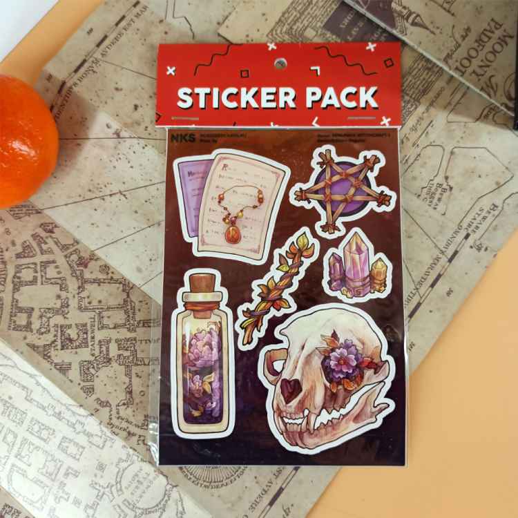 Стикерпак NKS MINI PACK WITCHCRAFT 1