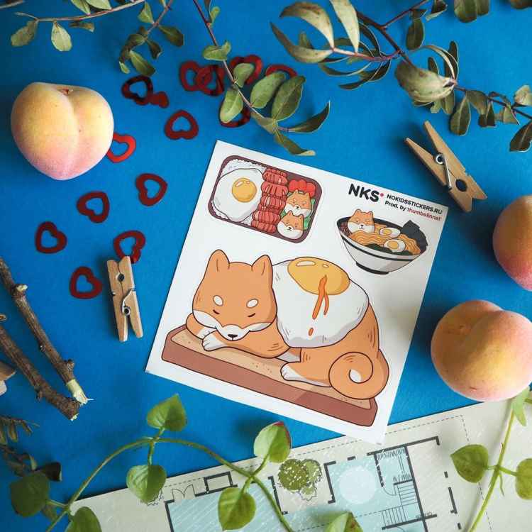 Стикерпак NKS SINGLE CARD DOG 4
