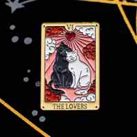 Пин Tarot The Lovers Front