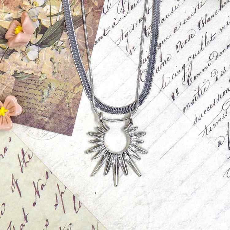 Кулон "Солнечная корона"