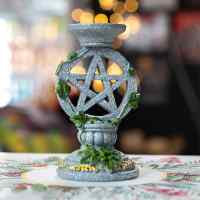 Подсвечник Wicca: Пентакль