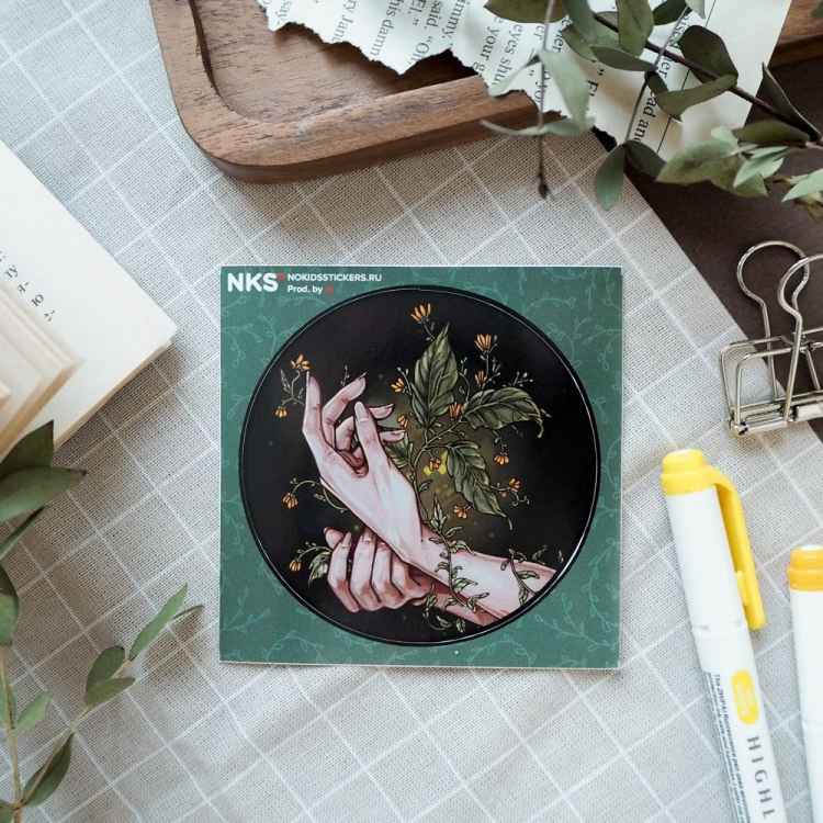 Стикерпак NKS CARD HANDS 4 Стикерпак NKS CARD HANDS 4