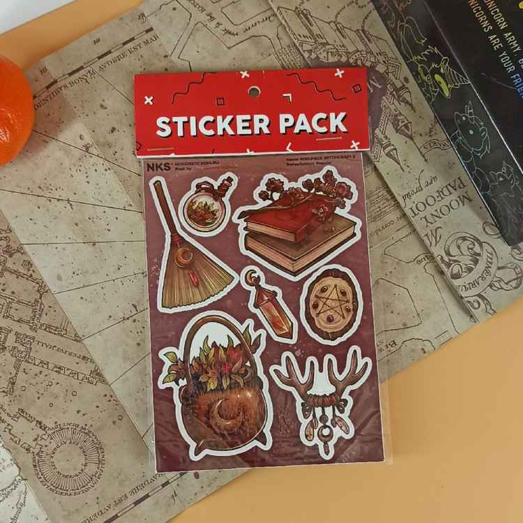 Стикерпак NKS MINI PACK  WITCHCRAFT 3