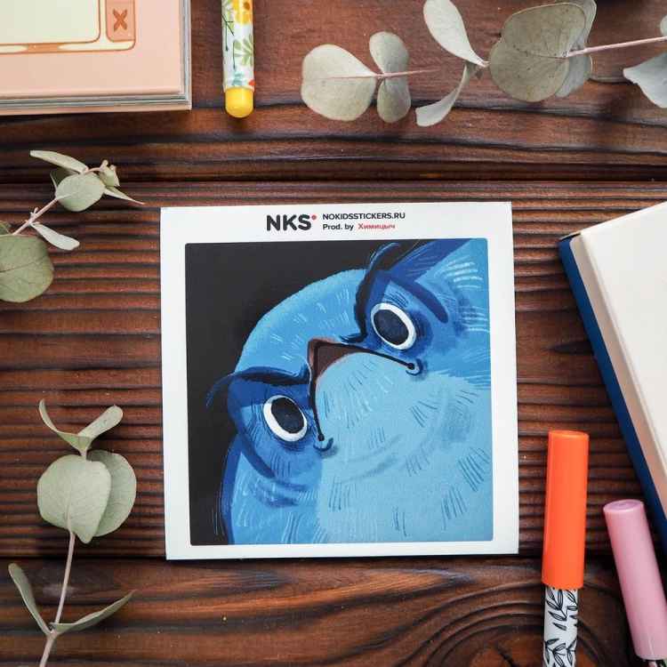 Стикерпак NKS CARD ANGRY BIRD