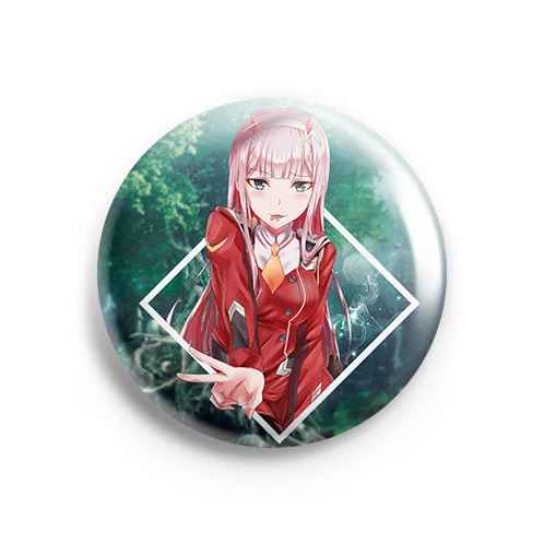 Значок Darling in the Franxx: 002 #6