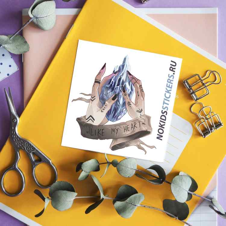 Стикерпак NKS CARD HEART Стикерпак NKS CARD HEART