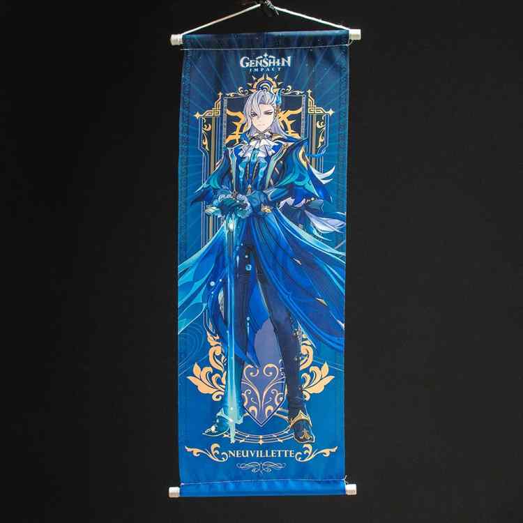 Постер текстильный Genshin Impact: Невиллет Постер текстильный Genshin Impact: Невиллет