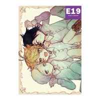 Постер The promised Neverland: Эмма, Норман и Рэй