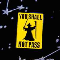 Пин Lord of the rings: Shall not pass