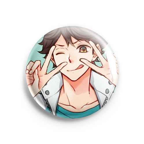 Значок Haikyuu!!: Тоору Ойкава