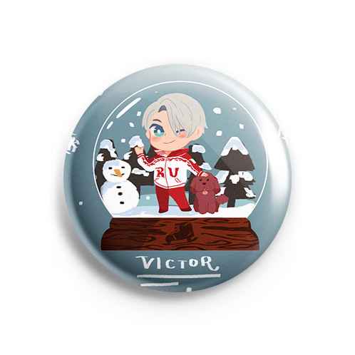 Значок Yuri on Ice: Никифоров
