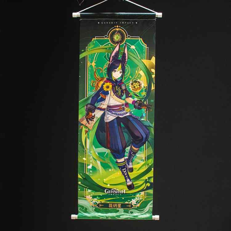 Постер текстильный Genshin Impact: Тигнари Постер текстильный Genshin Impact: Тигнари