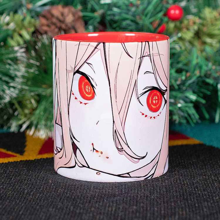 Кружка Chainsaw man: Павер лицо