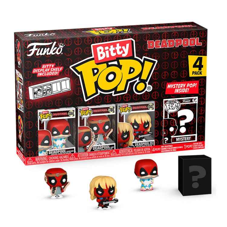 Фигурка Funko Bitty POP: Deadpool: Дедпул\Дедпул\Дедпул