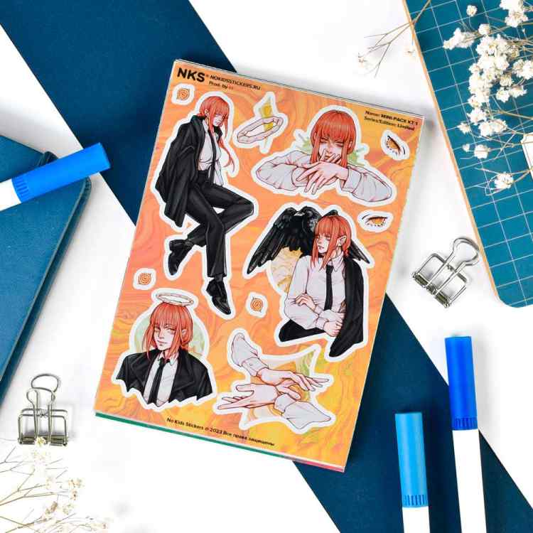 Стикерпак NKS MINI PACK CHAINSAW MAN 3 Стикерпак NKS MINI PACK CHAINSAW MAN 3
