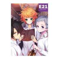 Постер The promised Neverland: Эмма, Норман и Рэй #3