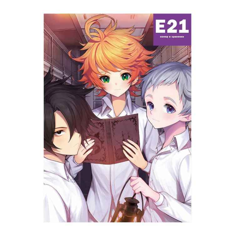 Постер The promised Neverland: Эмма, Норман и Рэй #3