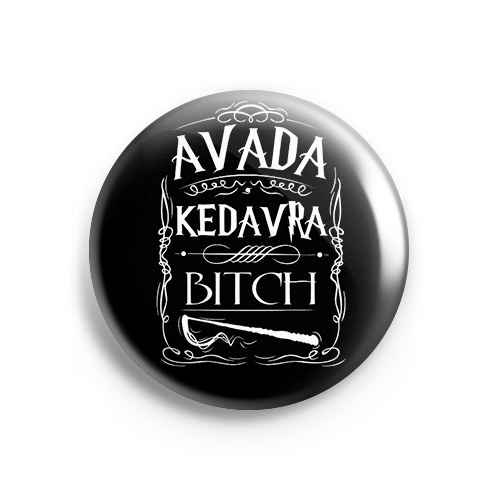 Значок Harry Potter: Авада Кедавра