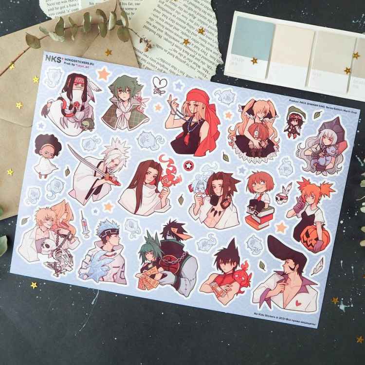Стикерпак NKS PACK SHAMAN KING