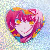 Значок сердце: Chainsaw Man: Макима