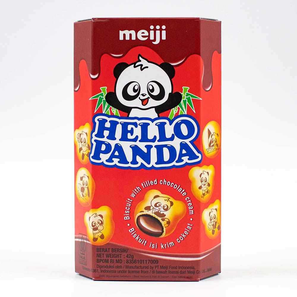 Печенье Meiji Hello Panda с шоколадной начнкой Печенье Meiji Hello Panda с шоколадной начнкой