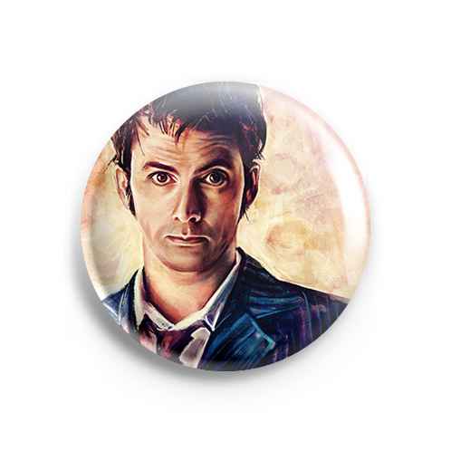 Значок Doctor Who: Доктор Теннант