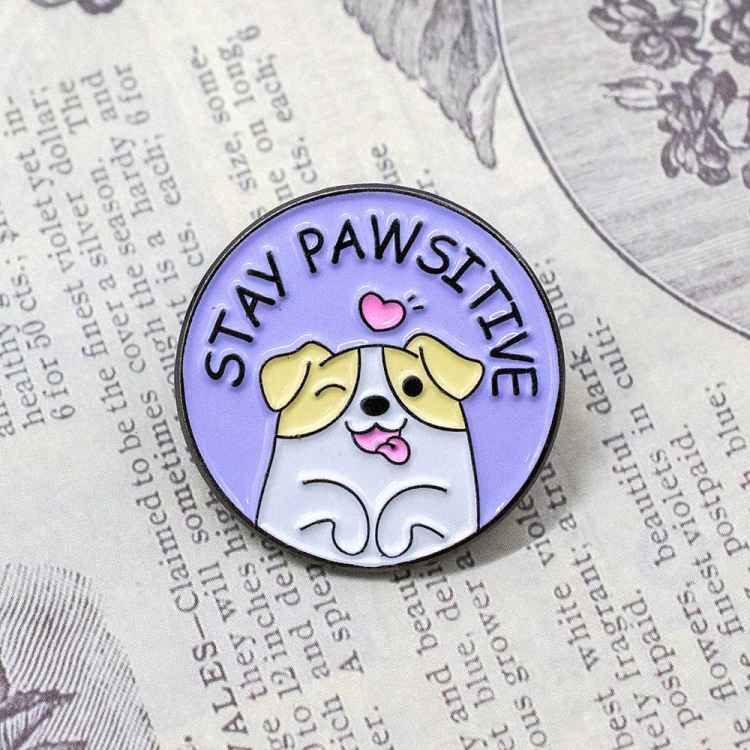Пин Песик: Stay Pawsitive Пин Песик: Stay Pawsitive