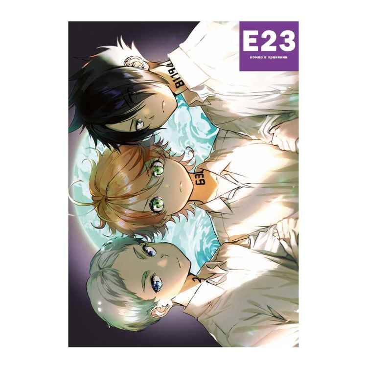Постер The promised Neverland: Эмма, Норман и Рэй #5
