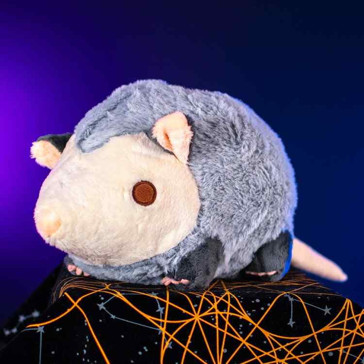 Мягкая игрушка Опоссум: Серый