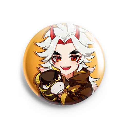 Значок Genshin impact: Итто #2 Значок Genshin impact: Итто #2
