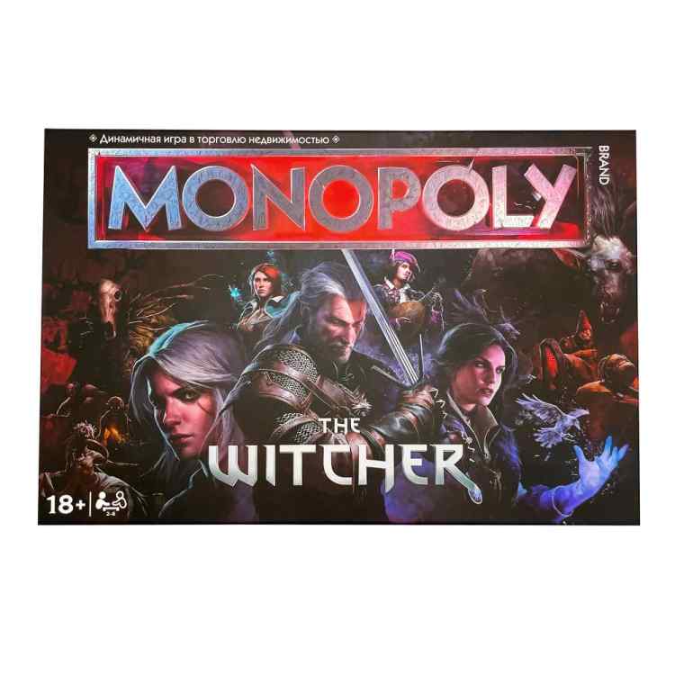 Настольная игра Монополия Witcher Настольная игра Монополия Witcher