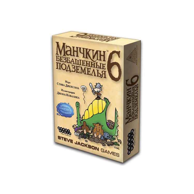 Настольная игра Манчкин 6: Безбашенные подземелья