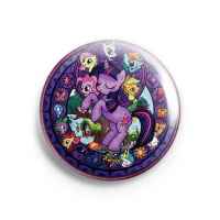 Значок My Little Pony: Friendship is Magic: Твайлайт витраж