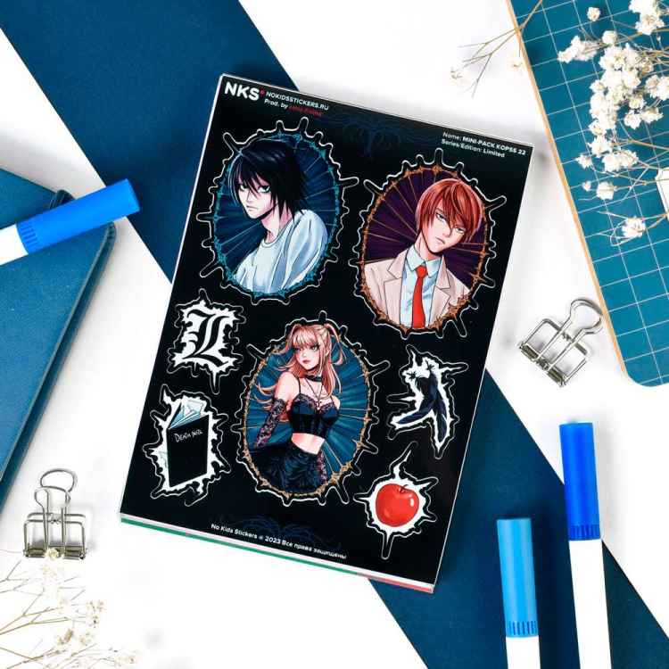 Стикерпак NKS MINI PACK DEATH NOTE '23