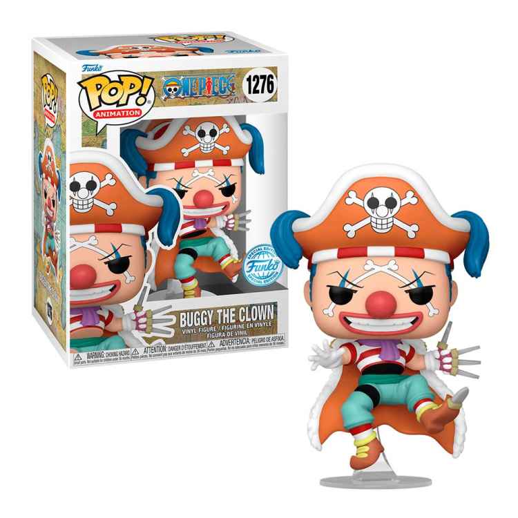 Фигурка Funko POP One Piece: Багги Клоун #1276 SE